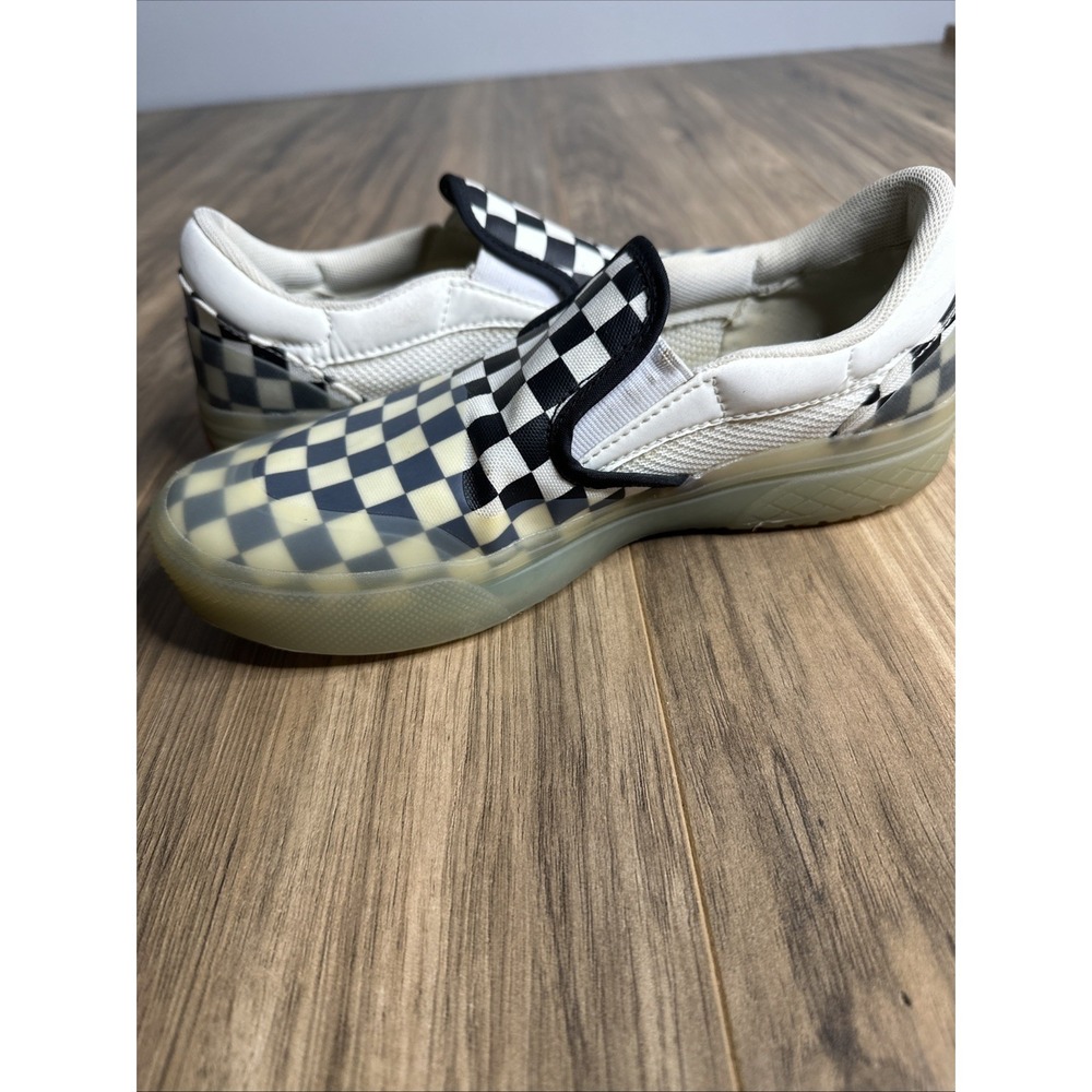 VANS Mod Slip-On Shoes Sneakers Checkerboard Marshmallow 7.5M/9W - Picture 12 of 16